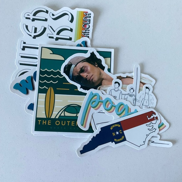 OBX Sticker Bundle🏄♀️🌊 - Picture 3 of 3